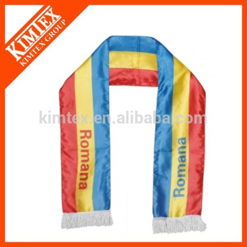 2016 OEM cheap polyester satin scarf